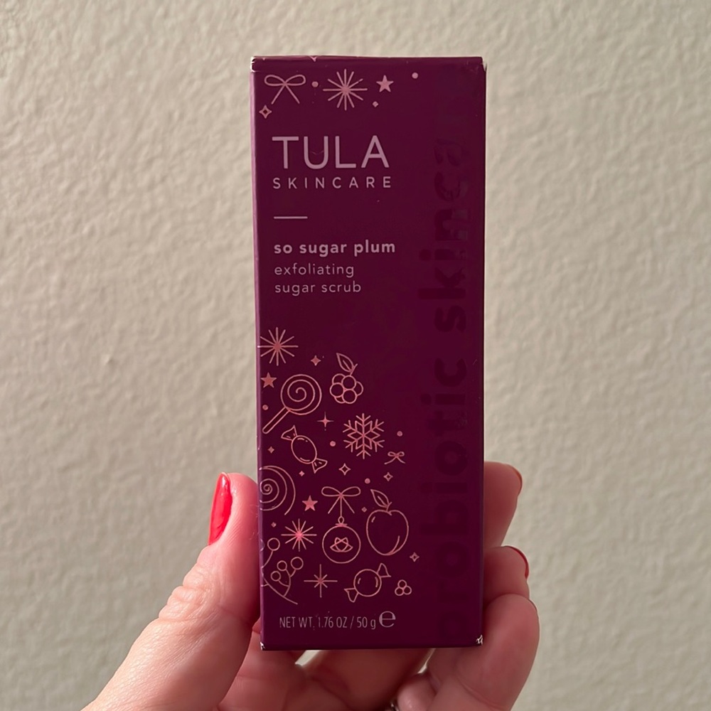 NIB Tula Sugar Plum Face scrub